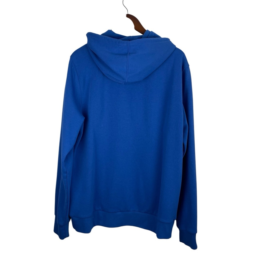 Oakley | Ellipse Blue Gold Logo Zip Hooded Sweatshirt New - Picture 4 of 8